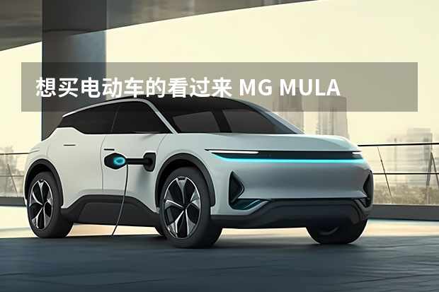想买电动车的看过来 MG MULAN首推425km旗舰版（五菱开启小型两厢车新一轮价格战：缤果最高优惠8000元）