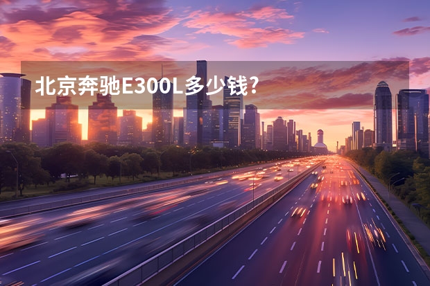 北京奔驰E300L多少钱?